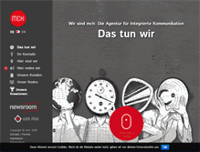 Tablet Screenshot of media-hannover.de